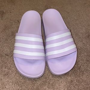 Adidas Purple Slides